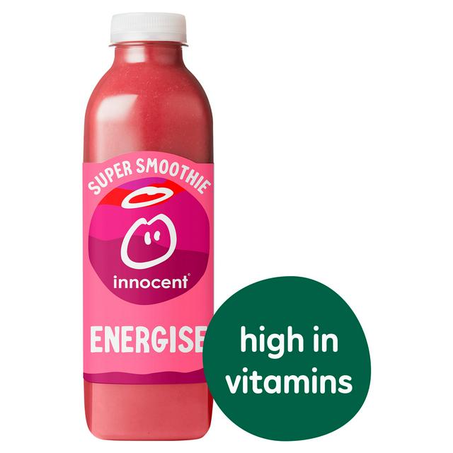 Innocent Super Smoothie Energise, Strawberry & Cherry 750ml | Sainsbury's