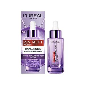 L'Oreal Paris Revitalift Filler Hyaluronic Acid Anti-Wrinkle Serum 30ml - gallery image 2