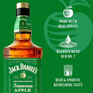 Jack Daniel's Tennessee Apple Liqueur 70cl - gallery image 2