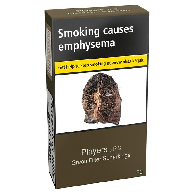 Players Compact - 20 Cigarettes Smoke-King