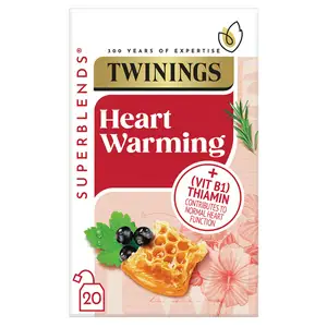 Twinings Superblends Heartea with Blackcurrant, Rosemary & Honey, 20 Tea Bags