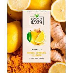 Good Earth Turmeric Lemon Tea Bags x15 - gallery image 2