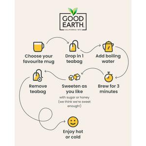 Good Earth Turmeric Lemon Tea Bags x15 - gallery image 3