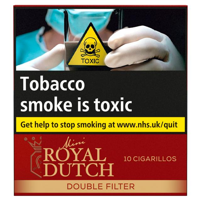 Royal Dutch Double Filter Cigarillos x10 - gallery image 1