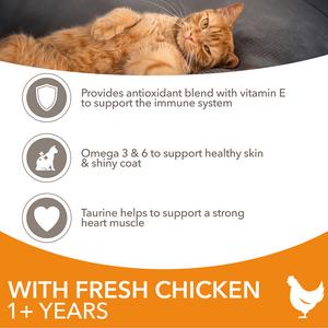 IAMS Vitality Adult Cat Food With Fresh Chicken 800g - gallery image 3