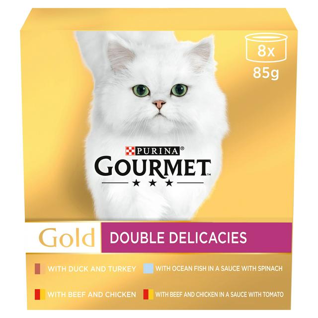 Gourmet Gold Double Delicacies 8x85g (680g)
