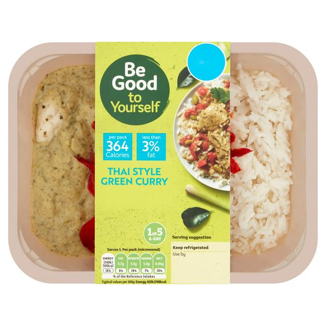 sainsbury's thai green curry ready meal