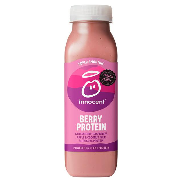 Innocent Super Smoothie Berry Protein, Strawberry & Raspberry 300ml