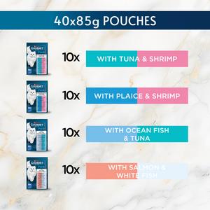 Gourmet Perle Ocean Collection Wet Cat Food 40 x 85g - gallery image 5