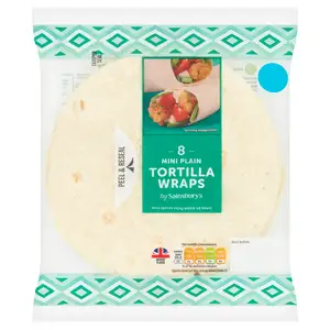 Sainsbury's Mini Tortilla Wraps x8