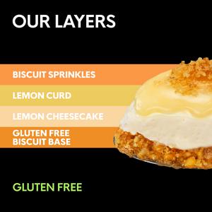 Gü Plant Spanish Lemon Cheesecakes Dessert 2 x 92g - gallery image 2