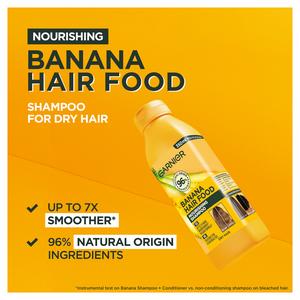 Garnier Ultimate Blends Nourishing Hair Food Banana Shampoo for Dry Hair 350ml - gallery image 3