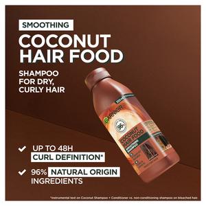 Garnier Ultimate Blends Smoothing Hair Food Coconut Shampoo for Curly Hair 350ml - gallery image 3
