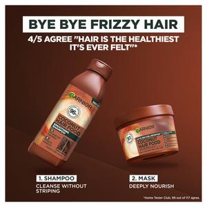 Garnier Ultimate Blends Smoothing Hair Food Coconut Shampoo for Curly Hair 350ml - gallery image 4