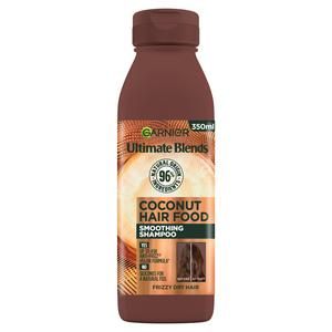 Garnier Ultimate Blends Smoothing Hair Food Coconut Shampoo ...