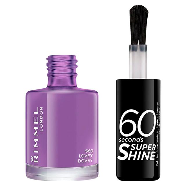 Rimmel London 60 Seconds Super Shine 560 Lovey Dovey 8ml - gallery image 1