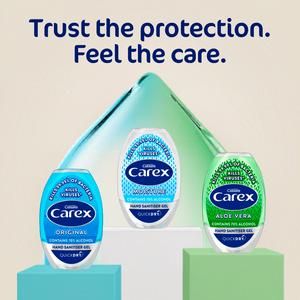 Carex 300ml Aloe Vera Antibacterial Hand Sanitiser Gel Quick Dry - gallery image 2