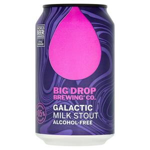 Big Drop Brewing Co. Galactic Milk Alcohol Free Stout 330ml