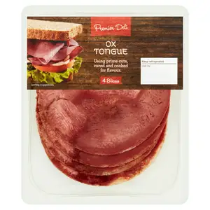 Premier Deli Ox Tongue 125g