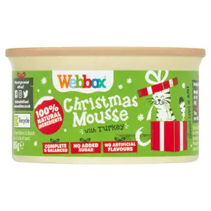 Webbox Christmas Mousse with Turkey 85g