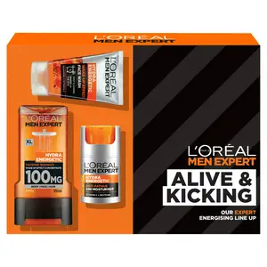 L'Oréal Men Expert Alive & Kicking Gift Set Complete Skincare & Shower Routine