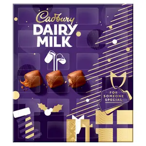 Cadbury Dairy Milk Chocolate Chunks Xmas Advent Calendar 258g