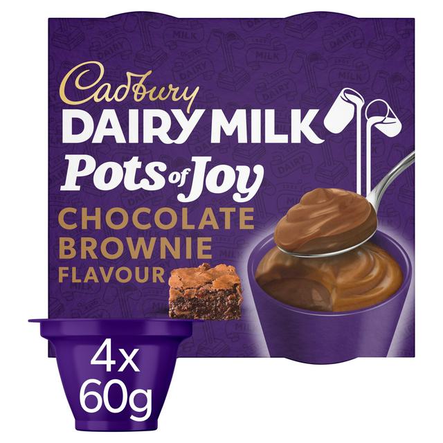 Cadbury's Pots Of Joy Ltd Edition 4x65g