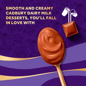 Cadbury Dairy Milk 4 x 60g Creamy Milk Chocolate Dessert Pots - gallery image 3