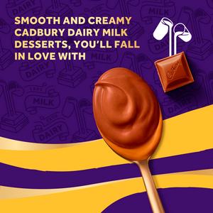 Cadbury Dairy Milk Caramel 4 x 60g Creamy Milk Chocolate Dessert Pots - gallery image 3