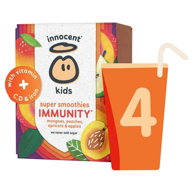 Innocent Kids Super Smoothie Mango Fandango 4x150ml | Sainsbury's