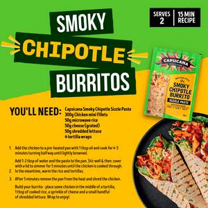 Capsicana Mexican Tomato & Chipotle Tinga Cooking Paste 60g - gallery image 3
