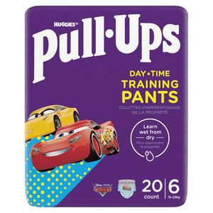 Huggies Pull Ups Trainers Boys Day Time Nappy Pants Age 2-4 Years Nappies  Size 6, 15-23kg x20