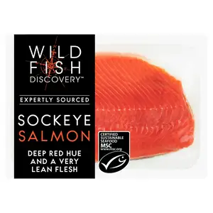 Wild Fish Discovery MSC Sockeye Salmon 400g