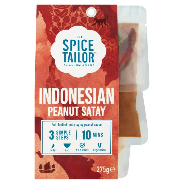 Sainsburys The Spice Tailor Indonesian Peanut Satay Sauce Kit 275g