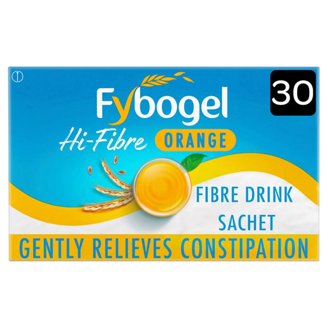 Fybogel Hi Fibre Orange Ispaghula Husk Fibre Drink Sachets x30 - gallery image 1
