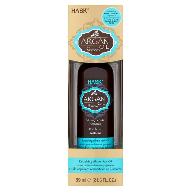 Hask Argan Oil from Morocco Repairing Shine Hair Oil 59ml