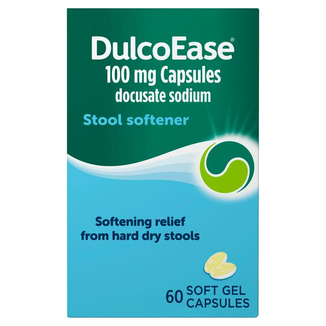 Dulcoease Constipation Relief Laxative Capsules x60 - gallery image 1