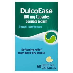 Dulcoease Constipation Relief Laxative Capsules x60