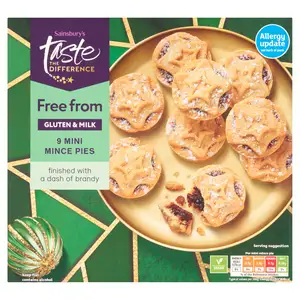 Sainsbury's Mini Mince Pies, Taste the Difference x9 275g