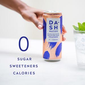 Dash Peach Sparkling Water 4 x 330ml - gallery image 4
