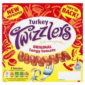 Bernard Matthews Original Tangy Tomato Turkey Twizzlers X8 440g Sainsburys