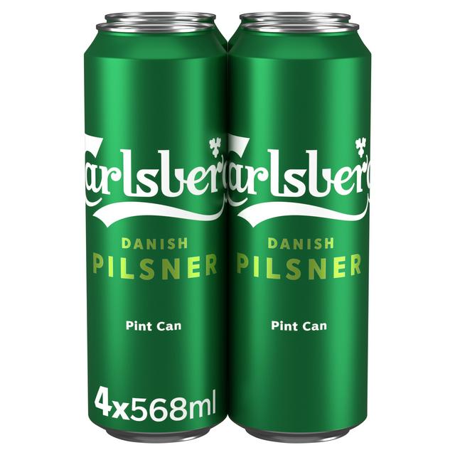 Carlsberg Lager Beer 4x568ml - gallery image 1