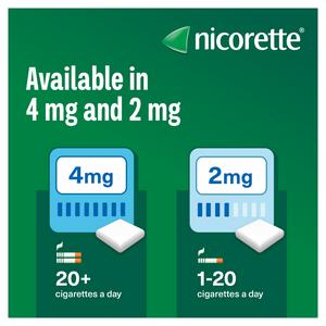 Nicorette Icy White Gum Pieces Quit Smoking Aid x30 2mg - gallery image 4