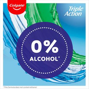 Colgate Triple Action Mouthwash Alcohol Free 500ml - gallery image 2
