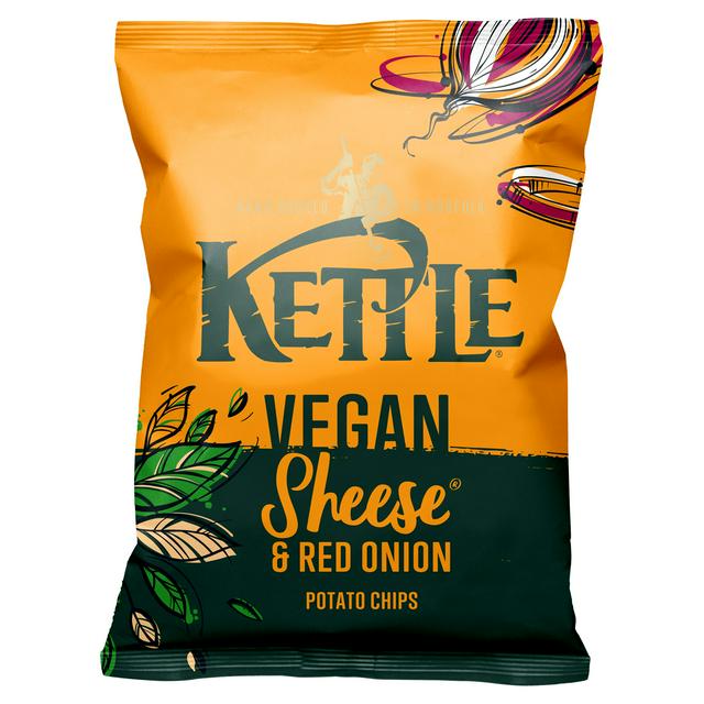 Kettle Chips Vegan Sheese & Red Onion Sharing 135g