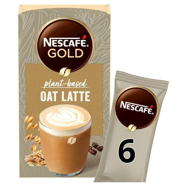 Nescafé Gold Non-Dairy Oat Latte Instant Coffee 6x16g (96g)