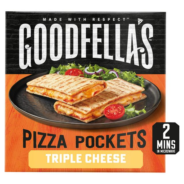 Goodfellas Pizza Pockets Triple Cheese x2 250g