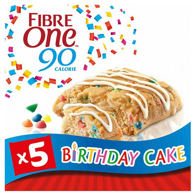 Fibre One Birthday Cake Brownie 5x24g