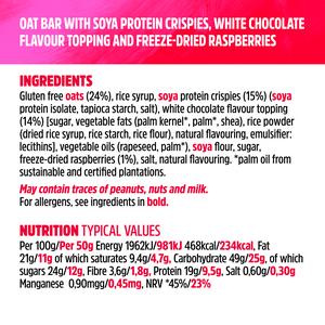 Trek White Choc & Raspberry Protein Flapjacks 3 x 50g - gallery image 4