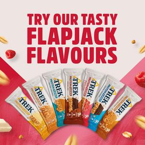 Trek White Choc & Raspberry Protein Flapjacks 3 x 50g - gallery image 5